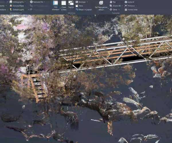 Bridge 3 D scan for Design